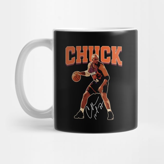 Charles Barkley The Chuck Basketball Legend Signature Vintage Retro 80s 90s Bootleg Rap Style by CarDE